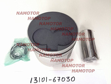 Поршни 1KZ STD" (комп-кт) 13101-67030, 13101-67020, 13103-67030. ALFIN/GAL"